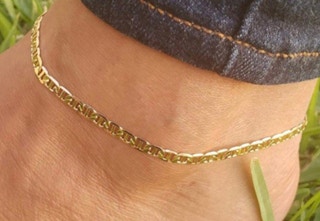 until gone gold plated anklet th 1689006050 1689006050