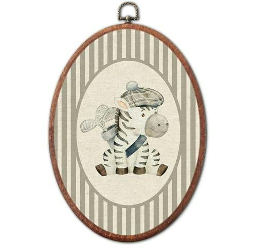 Vintage Zebra Wall Art