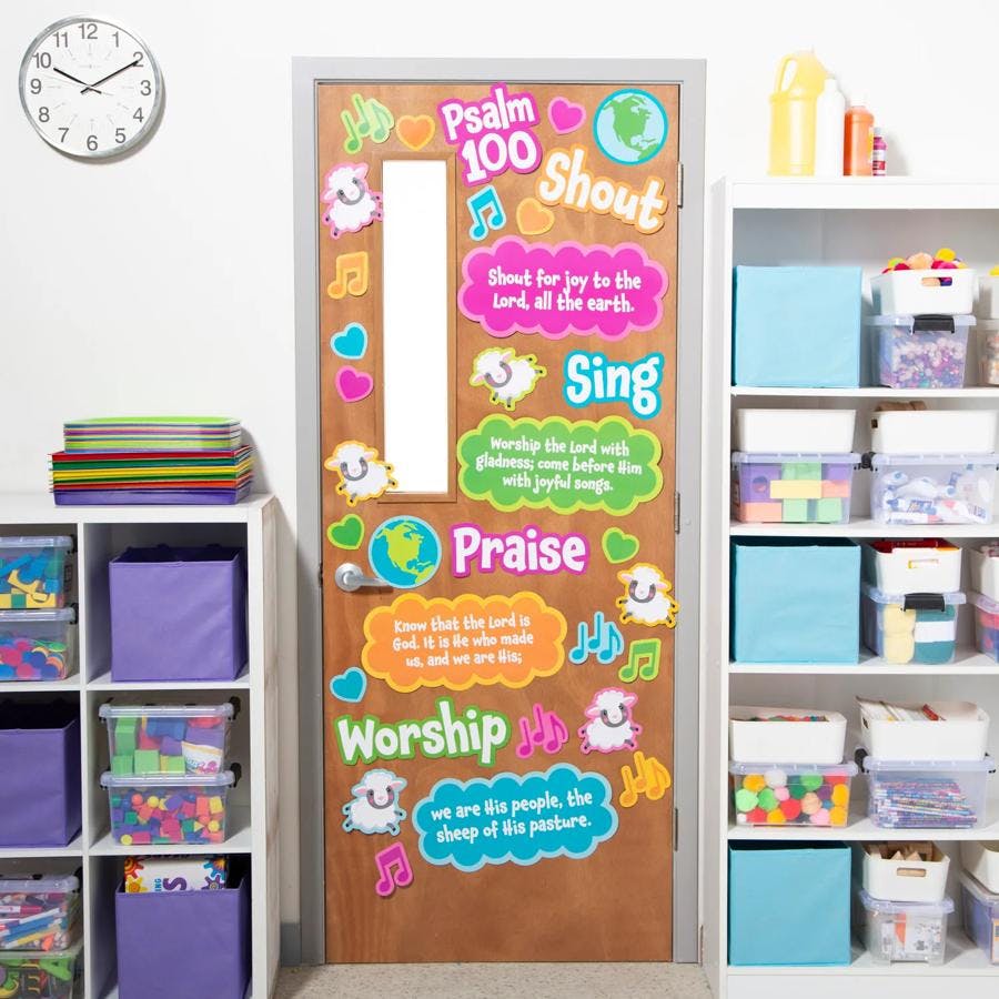 Psalm 100 Door Decorating Kit