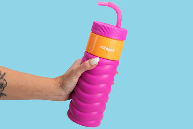 '80s- and '90s-Inspired Water Bottles, Only $3.98 at Walmart card image