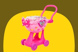 This Minnie Mouse Shopping Cart Playset Is Only $10 at Walmart card image