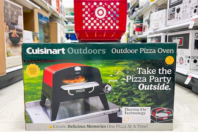 Cuisinart Outdoor Pizza Oven, Only $95 at Target (Reg. $200) card image
