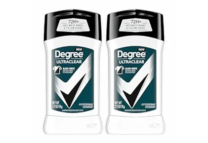 Degree UltraClear Deodorant 2-Pack