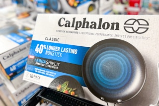 Calphalon 10pc Set in store at kohls