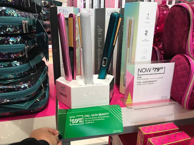 Chi Flat Iron, Now $48 at JCPenney card image