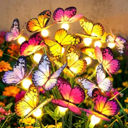 Solar Butterfly Garden Lights 2-Pack