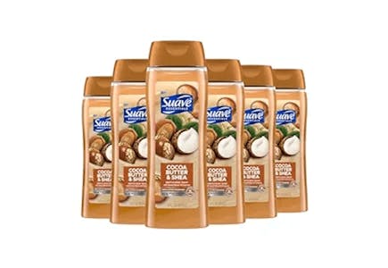Suave Body Wash 6-Pack