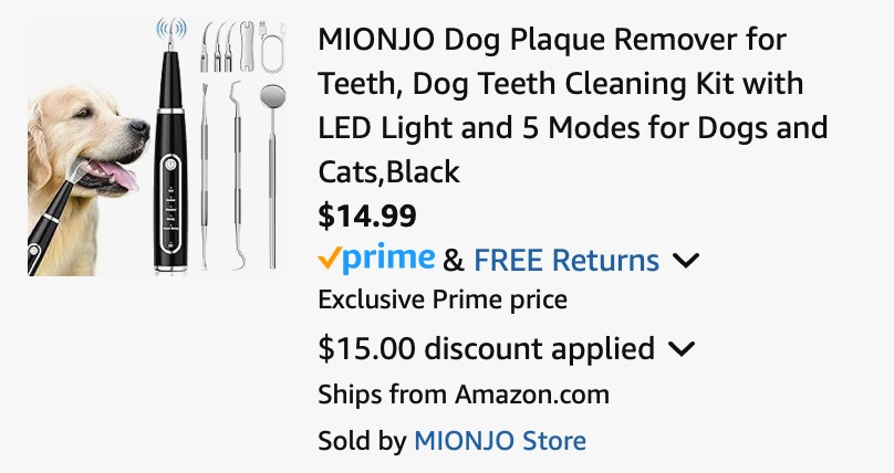 Amazon Dog Teeth Cleaning Kit 2025 2