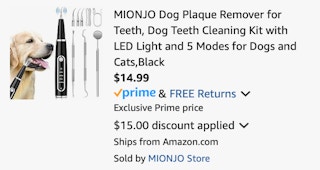 Amazon Dog Teeth Cleaning Kit 2025 2