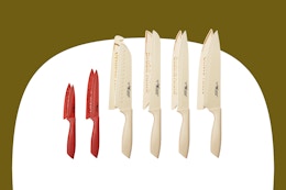 12-Piece Kitchen Knife Set, Only $14.79 on Amazon card image