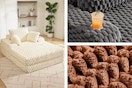 COOLHUT Oversized Floor Chaise Lounge Chair (3 lifestyle images)