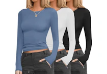 Women's Long Sleeve Top Set