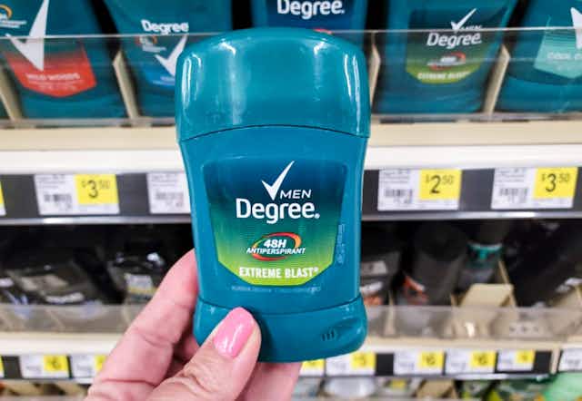 Degree Deodorant, Only $2 at Dollar General card image