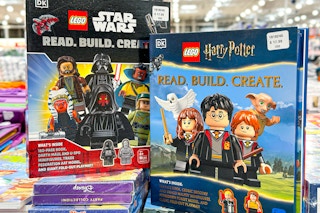 costco Lego books read build create