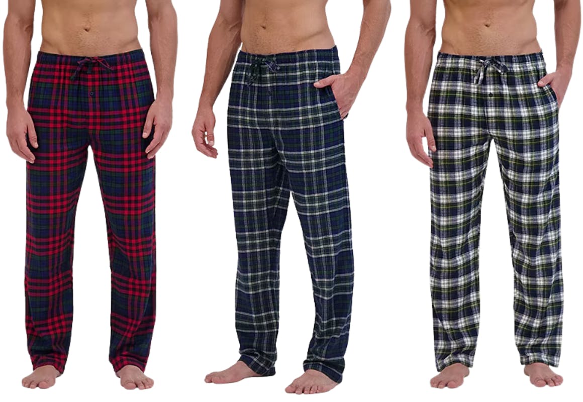 Hanes Men's Flannel Pajama Pants