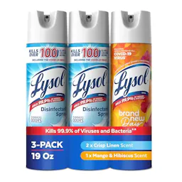 Lysol Disinfectant Spray 3-Pack