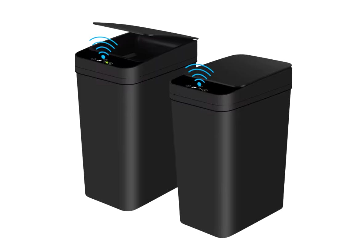 Automatic Touchless Trash Can Set