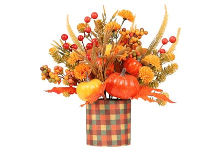 Artificial Fall Centerpiece