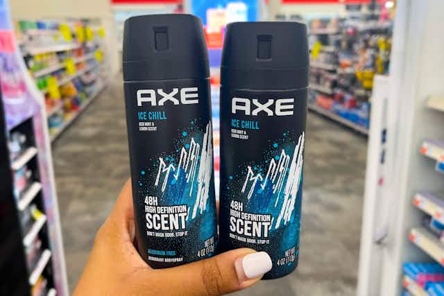 Axe Body Spray, Just $1.97 Each at CVS card image