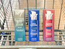 3 no7 beauty serums sitting in a walmart cart
