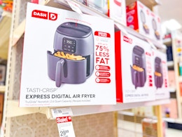 Dash Air Fryer, Only $28.49 at Target (Reg. $50) card image