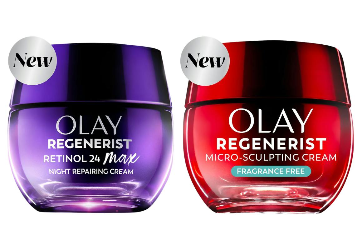 2 Olay Skincare Products