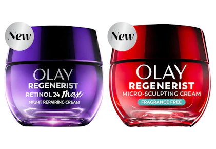 2 Olay Skincare Products