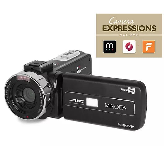 Minolta 4K Ultra Camcorder