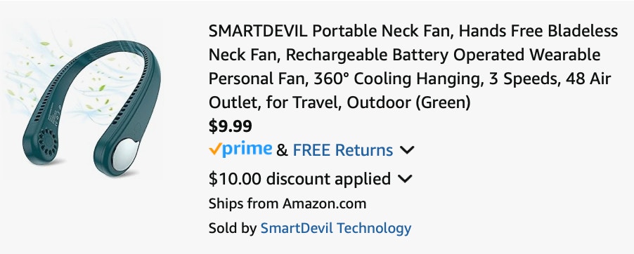 neck fan