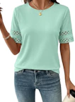 Women's Casual Crew Neck Top