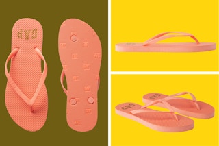 gap flip flop collage