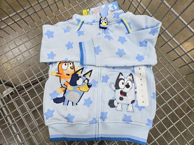Kids' Character Jackets, $14.98 at Sam's Club: Bluey, Hello Kitty, and More card image