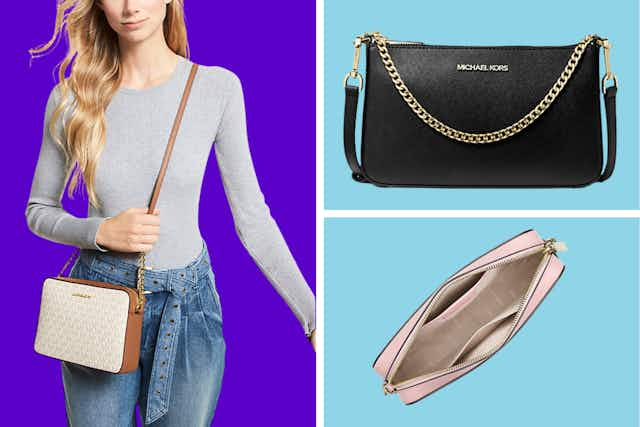 Get Michael Kors Crossbody Bags for $59 or Less (Reg. $378+) card image