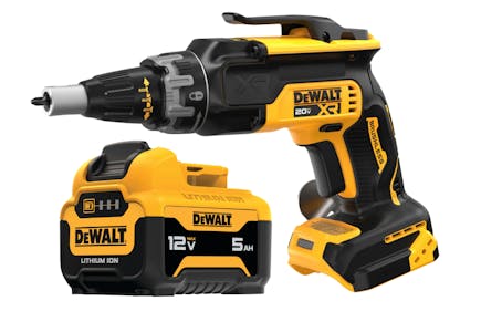 1 Dewalt Screw Gun + 1 Battery