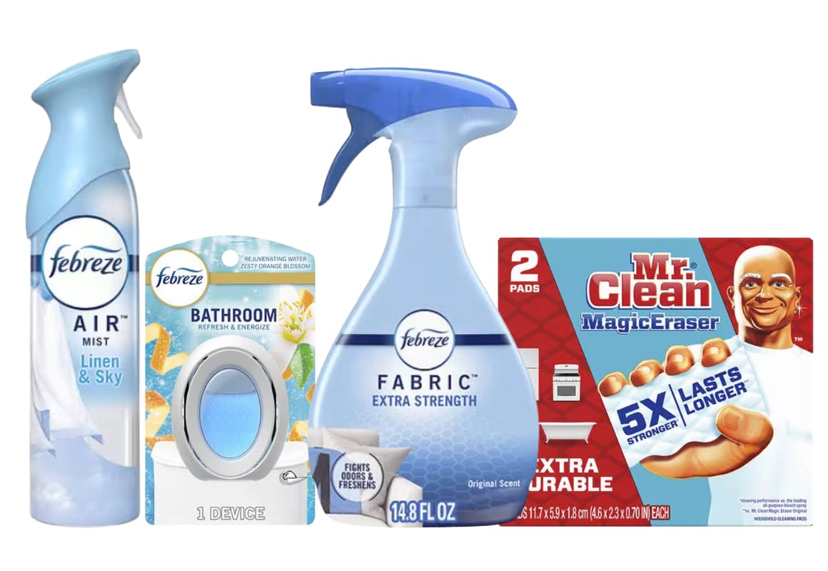 4 P&G Household Products