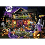 Haunted House Halloween Puzzle