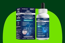 Minoxidil Hair Growth Serum, as Low as $9 on Amazon card image