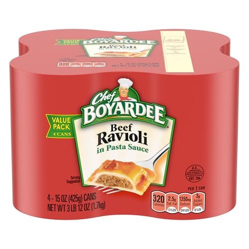 Chef Boyardee Beef Ravioli 4-Pack