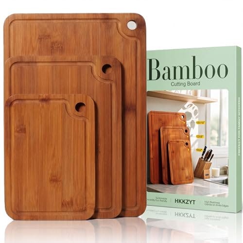 Bamboo Cutting Board 3-Pack