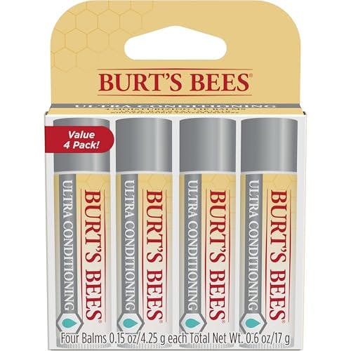 Burt's Bees Lip Balm 4-Pack