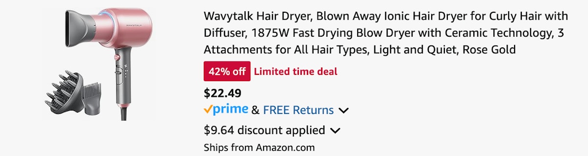 Cart Hair Dryer