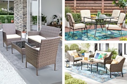 Save Up to 60% on Outdoor Patio Sets at Walmart — All Under $200 card image