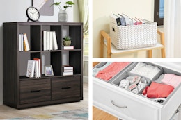 Organize Your Home With These Storage Rollbacks at Walmart card image