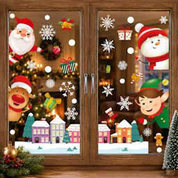 Christmas Window Clings