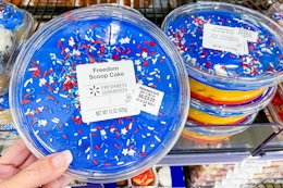 Fourth of July Treat: $6.27 Freedom Scoop Cake (New at Walmart) card image