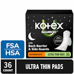 Kotex Bamboo Overnight Pads