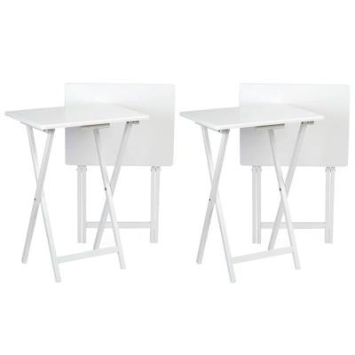 Folding TV Tray Tables 4-Pack