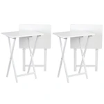 Folding TV Tray Tables 4-Pack