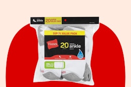 walmart hanes ankle socks