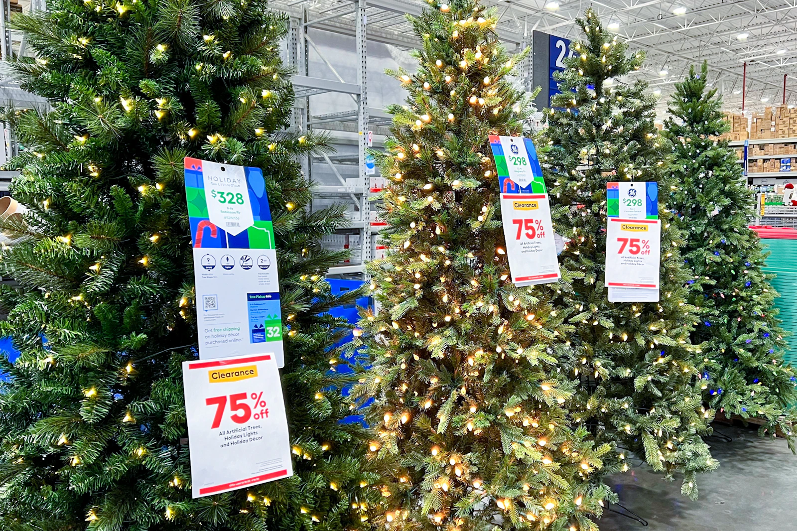 Lowe's Christmas Trees 2026
